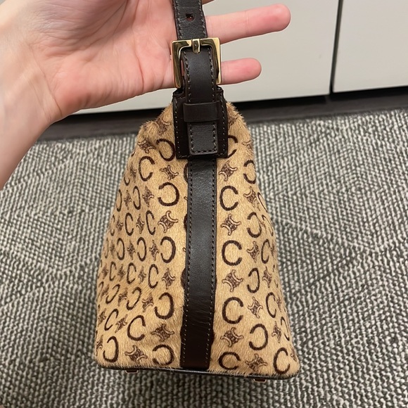 CELINE | Vintage Pony Hair Macadam Ava Style Bag - Picture 5 of 16